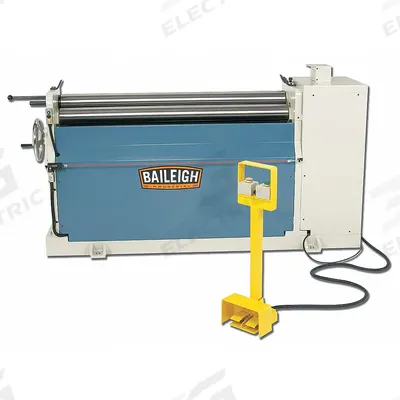 BAILEIGH INDUSTRIAL Plate Roller: Corded, Hydraulic, 10 ga Capacity (Steel) - Hydraulic Plate Rollers