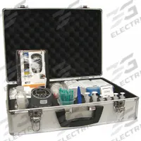 PARKER Oil Test Kit: Oil Test Kit, 3 in Wd, 4 3/8 in Ht, Reagents (MPN FG-K6-108-KW+). Key specifications — Brand: PARKER; Tool Type: Oil Test Kit; Includes: Reagents.