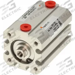 SMC Compact Cylinder: 3/4 in Bore Dia, 3 in Stroke Lg, Tapped Hole Mounting, Aluminum, #10-32 UNF (MPN NCDQ8AZ075-300). Key specifications — attr946022: Tapped Hole; attr946024: Single Rod; attr946038: NCQ8; attr1123057: Rotating Rod; attr945997: SMC.
