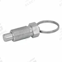 JW WINCO Indexing Plungers with Pull Ring: Steel Body w/ SS Plunger, M8x1 Thread (MPN 717-5-M8X1-A-ST). Key specifications — attr1009433: JW WINCO.