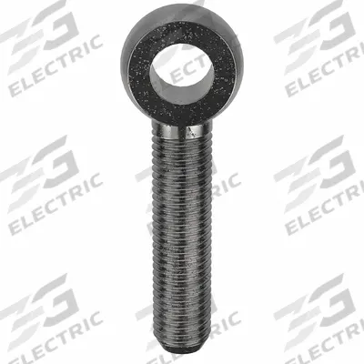APPROVED VENDOR Fixed Rod End: Steel, Black Oxide, Right Hand, M16-2.00 Thread Size - Steel Male Threaded Fixed Rod Ends