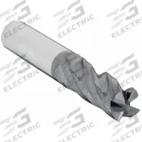 APPROVED VENDOR Square End Mill: Carbide, AlTiN Coated, 4 Flute, 3/8" Mill Dia, 1" LOC, 2-1/2" OAL (MPN 206-001177)