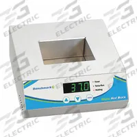 BENCHMARK SCIENTIFIC Digital Dry Bath: 7 3/4 in Overall Dp, 3 1/4 in Overall Ht, 9 in Overall Wd (MPN BSH1001). Key specifications — Brand: BENCHMARK SCIENTIFIC; Display Type: Digital; For Use With: Laboratory Tubes and Plates; Accuracy: +0.2 °C; Voltage: 120V AC.