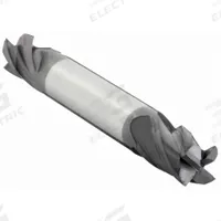 APPROVED VENDOR Square End Mill: Carbide, AlTiN Coated, Double End, 4 Flute, 7/16" Mill Dia (MPN 236-031110)