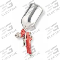 DEVILBISS HVLP Spray Gun: HVLP, 12 in, 1/4 in Air Inlet Size, Coatings/Paints, 1 qt Cup Capacity (MPN EXL-620G-18). Key specifications — Brand: DEVILBISS; Air Consumption: 16 cfm @ 30 psi; Compatible Fluid Type: Paints; Includes: 1.8 mm Fluid Tip.
