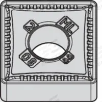 WIDIA Square Turning Insert: SNMG433ML, SNMG120412ML (MPN 4171074). Key specifications — attr257901: SNMG120412ML; attr257900: SNMG433ML.