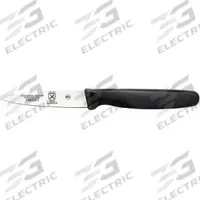 MERCER CUTLERY Paring Knife: Fine, 3 in Overall Lg, Steel Blade, Polypropylene Handle, Black Handle (MPN M23900). Key specifications — Sub-brand: Millennia; Brand: MERCER CUTLERY; Blade Material: Steel; Blade Type: Fine; Edge Style: Sharp Edge; Forged/Stamped: Stamped; Handle Color: Black; Handle Material: Polypropylene.