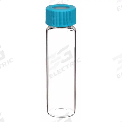 APPROVED VENDOR Vial with Cap: 22 mL, A, Includes Closure, Polypropylene, 23 mm Body Dia - Glass Sample Vials