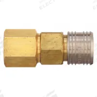 WEATHERHEAD Quick Connect Hose Coupling: 1/2 in Body Size, 3/4 in Hose Fitting Size, Sleeve, FNPT (MPN 540). Key specifications — Thread Size: 3/4"-14; Coupling Locking Type: Sleeve; Brand: WEATHERHEAD.