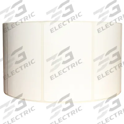 APPROVED VENDOR Barcode Printer Label: 3 in Label Wd, 2 in Label Ht, White, 1 in Core Dia. - Desktop Direct Thermal Labels