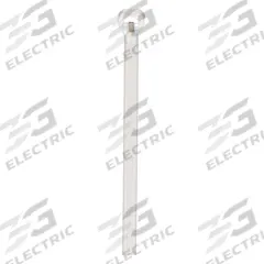 TY-RAP Cable Tie: 24 1/2 in Nominal Lg, 7 in Nominal Max. Bundle Dia., 0.26 in Wd, Natural, 50 PK (MPN TY5277M). Key specifications — Outdoor Use: No; Color: Natural; Brand: TY-RAP.