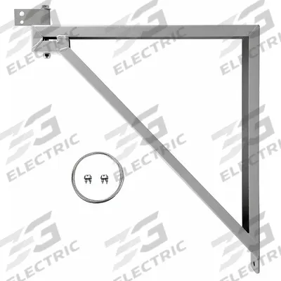 Dayton Mounting Bracket: Mounting Bracket, 22 7/8 in Lg, 2 1/4 in Wd - Mounting Brackets
