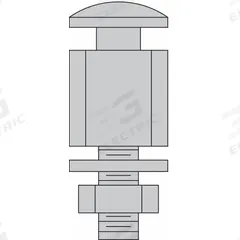 HOFFMAN Panel Mounting Kit: For Mounting Components, Steel (MPN APMK3RL014). Key specifications — Finish: Plated; Brand: HOFFMAN; Accessory Type: Panel Mounting Kit; Application: For Mounting Components; Material: Steel.