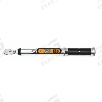 GEARWRENCH Electronic Torque Wrench: Ratcheting, 15 5/8 in Overall Lg - Flex-Head, Electronic Torque & Angle Wrenches
