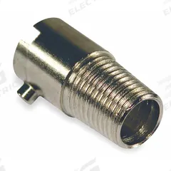 TEMPCO Bayonet Adapter: Adapter, Bayonet (MPN TCAR-1005). Key specifications — Product Type: Adapter; Connector Type: Bayonet; Brand: TEMPCO; Color: Silver; Body Material: Plated Steel; Manufacturer Part Number: TCAR-1005.
