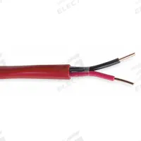 CAROL Fire Alarm Cable: 1,000 ft Cable Lg, Riser, Riser, S-R PVC, Semi-Rigid PVC, Red, PVC, 0 Pairs (MPN E2502S.41.03). Key specifications — Brand: CAROL; Conductor Gauge: 18 AWG; Jacket Material: PVC; Shielding Material: Flexfoil Polyester Supported Aluminum Foil; Solid/Stranded: Solid.