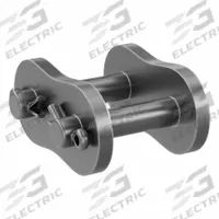 TSUBAKI Connecting Link: 60H, Single Strand, 3/4 in Pitch, 1 1/4 in Chain Overall Wd, Steel, 5 PK (MPN 60HCL). Key specifications — Link Type: Connecting; Brand: TSUBAKI.