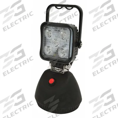 ECCO Vehicle Work Light: Square, Flood, LED, Magnetic, USB Charger, Universal - Vehicle Floodlights