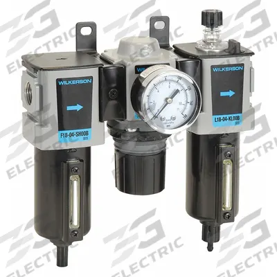 WILKERSON Filter/Regulator/Lubricator: 1/2 in NPT, 85 cfm, 250 psi Max Op Pressure - Wilkerson Filter, Regulator & Lubricators (FRLs)
