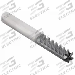 WIDIA HANITA Square End Mill: Carbide, AlTiN Coated, 5 Flute, 1/4" Mill Dia, 1-1/4" LOC, 4" OAL (MPN 4C1507002ST)