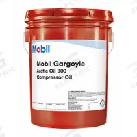 MOBIL Compressors Oil: 5 gal, Pail, 20 SAE Grade, 156 ISO Viscosity Grade, 68 Viscosity Index (MPN 104837). Key specifications — attr59744: 68; attr59746: 156; attr59736: No; attr59735: Pail; attr59749: 20.