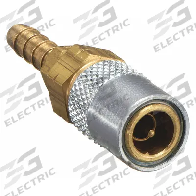 PARKER Hydraulic Quick Connect Hose Coupling: 1/4 in Coupling Size, Brass - Moldmate Series Hydraulic Quick-Connect Coupling Bodies