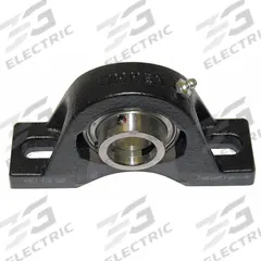 TIMKEN Pillow Block Bearing: 3/4 in Bore, Cast Iron, Set Screws, 1 5/16 in Shaft Ht, 5 in Overall Lg (MPN YAS 3/4 SGT). Key specifications — Brand: TIMKEN; Mounting Bolt Size: 3/8 in; System of Measurement: Inch.