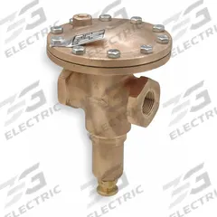 CASH VALVE Vacuum Pressure Regulator: Bronze, 3/4 in Inlet Connection Size, NPTF, NPTF (MPN D51DASBSB01-E1). Key specifications — Brand: CASH VALVE.