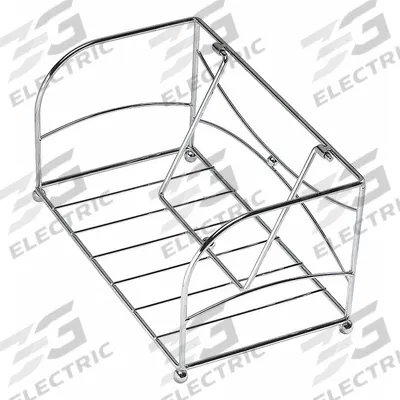 HOFFMASTER Guest Towel Basket: 9 1/4 in Overall Lg, 5 in Overall Wd, 4 3/4 in Overall Ht - Hotel Room Organization & Storage