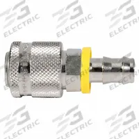 PARKER Quick Connect Socket: 3/8 in Body Size, 1/2 in Hose Fitting Size, Ball, Hose Barb, Male (MPN 30KATP13SPN). Key specifications — Brand: PARKER; Coupling Locking Type: Ball; Hose Fitting Gender: Male.