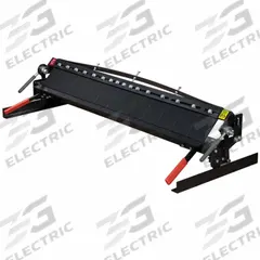 MALCO Portable Mini Brake: Hand Lever, 22 ga Capacity, 48 in Max. Bending Wd, Angle Gauge (MPN MB48B). Key specifications — attr76087: Yes; attr76080: MALCO.