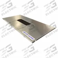 HEPACART Ceiling Cover: 24 in Overall Wd, 48 in Overall Lg, 3 1/2 in Overall Ht, CAP48. Key specifications — attr1058165: HEPACART; attr1058164: CAP48; attr1058207: Cabling Access Point.
