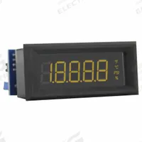 DWYER Digital Panel Meter: 19,999 Display Span - Max, 15 V DC – 24 V DC, 0.45 in Digit Ht - Max. (MPN DPML-401). Key specifications — Manufacturer Part Number: DPML-401; Accuracy: +/-0.1%; Digital Display Screen Color: Orange; Digital Display Screen Type: LCD; Product Type: LCD Digital Panel Meter; Series: DPML; Terminal Connection Type: Screw Clamp; Brand: DWYER.