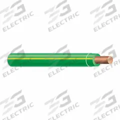 Wire: Copper, 10 AWG, 1 Conductors, Solid, Green/Yellow, 500 ft Lg, THHN/THWN (MPN 61175702). Key specifications — Voltage: 600 V; Brand: SOUTHWIRE.