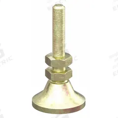 Leveling Feet: 10 Series/15 Series, Steel, 1 in x 1 in x 1 61/64 in, Drop-In, Single, Adj (MPN 2192). Key specifications — Includes Fasteners: Yes; Mounting Type: Drop-In; System of Measurement: Inch; Finish: Zinc-Plated; Brand: 80/20; Material: Steel; Product Type: Deluxe Leveling Foot; Adjustable: Yes.