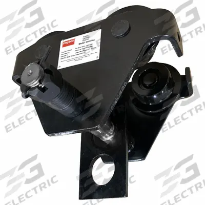 Dayton Trolley: Push, 10,000 lb Max Hoist Load Capacity - Push Trolleys for Hoists