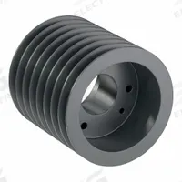 APPROVED VENDOR V-Belt Pulley: C80, 8 Groove, 8.4 in OD, Bushed Bore, E, For C/CX Belt Section (MPN 8C80E). Key specifications — Pulley Industry Number: C80; Pitch Diameter: 8 in (C); For Belt Section (broad, with similar types): C or CX.