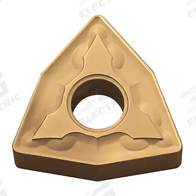 KYOCERA Turning Insert: WNMG332GS CA525 - Trigon (W) Indexable Turning Inserts