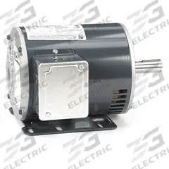 LEESON General Purpose Motor: Rigid Base Mount, Open Drip Proof, 1 hp, 208-230/460V AC, 1,725 RPM (MPN 056T17D3301). Key specifications — Brand: LEESON; Nameplate Voltage @ 60 Hz: 208-230/460V AC; Full Load Current @ 60 Hz: 3.4-3.6/1.8 A; Nameplate RPM @ 60 Hz: 1,725 RPM; Motor Enclosure: ODP.