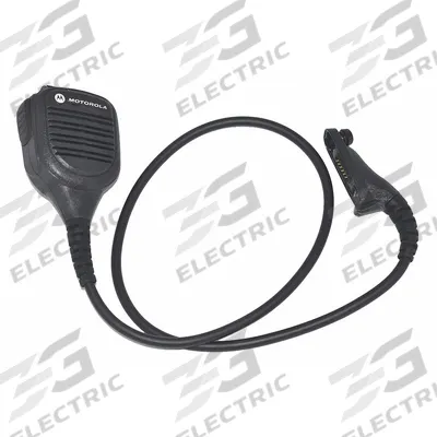 MOTOROLA Speaker Microphone: Fits Motorola, For XPR 6000 Series, 3.5 mm Jack, 30 in Cord - Motorola-Compatible Microphones & Speakers