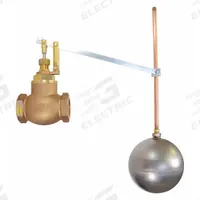 APPROVED VENDOR Float Valve Assembly: For Water Media, Straight Valve Body, Cylindrical, Bronze, NPT (MPN GHLB300-GR). Key specifications — Mounting: Horizontal Piping; Arm Adjustability: Adjustable; Connection Gender - Side 1: Female; Connection Gender - Side 2: Female; Brand: APPROVED VENDOR; Connection Type - Side 1: NPT; Connection Type - Side 2: NPT; Flow Rate: 400 gpm @ 60 psi.