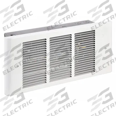 Dayton Recessed Electric Wall-Mount Heater: 375 W/750 W/1125 W/1500 - Register-Style Recessed Electric Wall Heaters