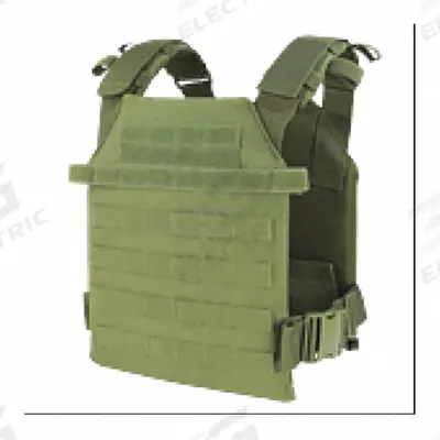 UNITED SHIELD Plate Carrier: Universal, Green, Unisex, 1000 Denier Nylon, RPSS - Tactical Plate Carrier Vests