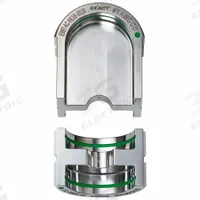 MILWAUKEE Upper and Lower Crimping Die: 1 AWG, U Style Dies, For Use With 2779-22, 2 Sizes (MPN 49-12-U001C). Key specifications — attr511073: U Style Dies; attr511072: Electrical Wire and Cable Crimping; attr473934: MILWAUKEE; attr511065: M18™ FORCE LOGIC™; attr511069: Green; attr542116: 1 AWG; attr511067: 2779-22.