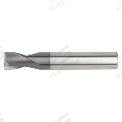 WIDIA HANITA Corner Chamfer End Mill: Carbide, TiAlN Coated, 2 Flute, 16 mm Mill Dia - General Purpose Carbide Corner-Chamfer End Mills