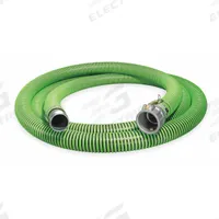 Water Suction and Discharge Hose: 2 in Hose Inside Dia., 50 psi, Black/Green, 25 ft Hose Lg (MPN GH200-25CN-G). Key specifications — Temp. Range: -40° to 180°F; Hose Color: Green; Brand: CONTINENTAL.