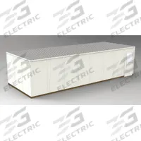 PORTA-FAB Modular In-Plant Office: 32 ft x 12 ft x 8 ft, 4 Walls, Steel-Covered Drywall, Beige (MPN GS1232). Key specifications — Exterior Color: Beige; Brand: PORTA-FAB; Sound Transmission Coefficient: STC 31; Frame Material: Steel.