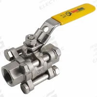 APPROVED VENDOR Manual Two-Way Ball Valve: 2 in, 316 Stainless Steel, Straight Valve Body, RPTFE (MPN 06Q031N04020). Key specifications — Brand: APPROVED VENDOR; Handle: Locking Lever.