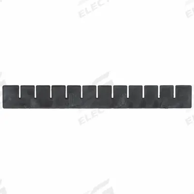 LEWISBINS Divider: 15 1/4 in x 1 7/8 in, Plastic - ESD Divider Box Dividers