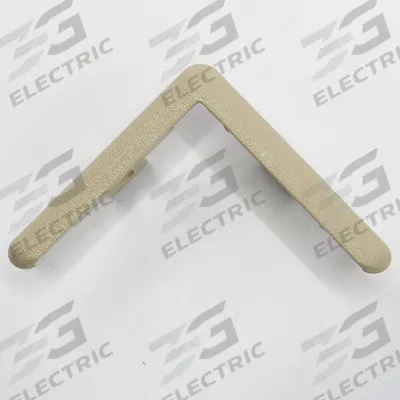 ACROVYN End Cap: End Cap, PETG, Beige, 3 in Leg Wd, 1/4 in Overall Ht, For 135° Angle - PETG Clip-On Corner Guard Caps